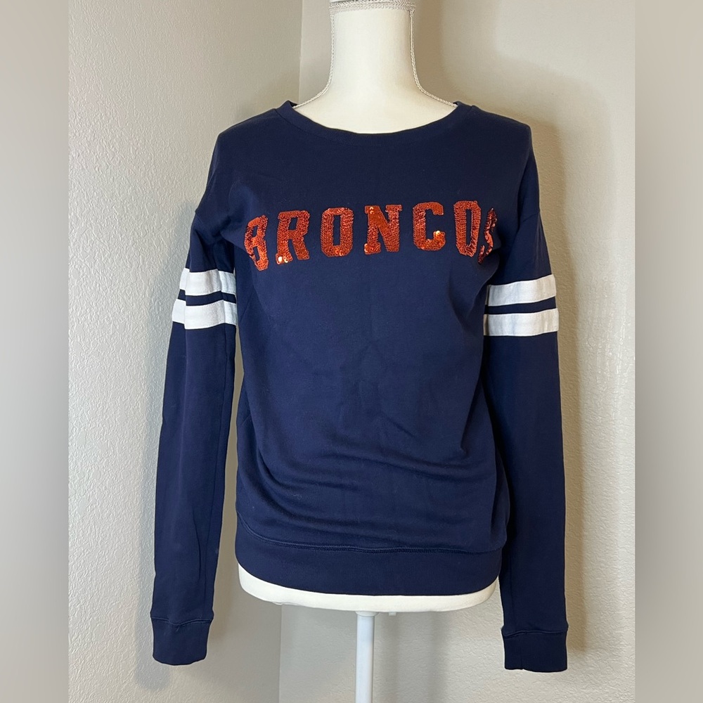 PINK NFL Broncos Sweater